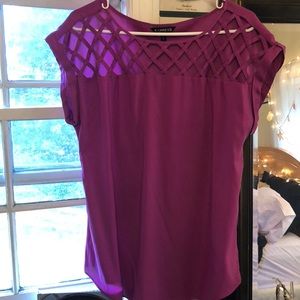 Express Cap Sleeve Blouse